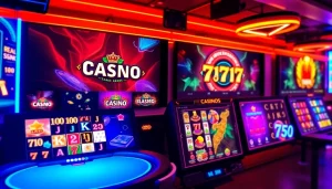 Experience Casino online real money with an interactive gaming interface glowing with excitement.