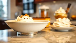 Utilize a cream charger to create fluffy whipped cream for desserts and beverages.