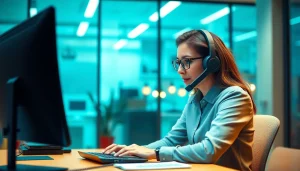 Engaging telephone data collection scene featuring a researcher conducting interviews effectively.