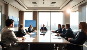Créer une holding Luxembourg SOParfi dans un cadre d'affaires professionnel et collaboratif.