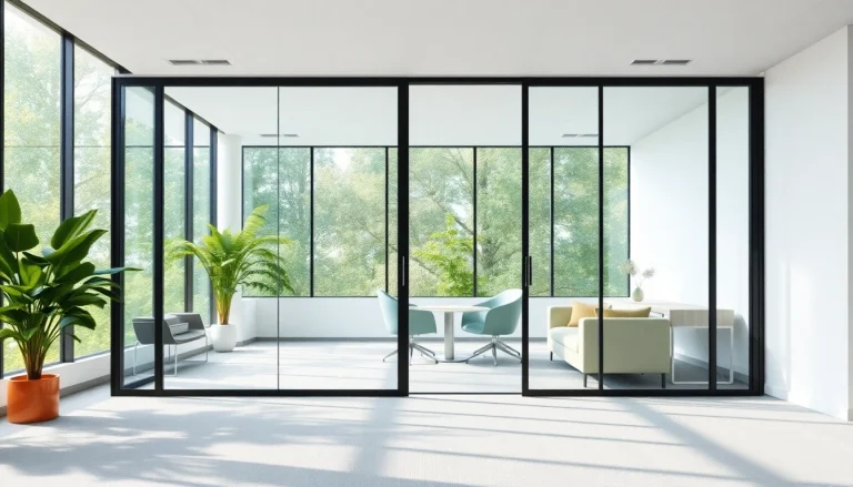 Enhancing Spaces with Movable Glass Partitions for Modern Workplaces