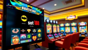 Rasakan keseruan bermain situs slot batman138 dengan tampilan slot game yang menarik dan dinamis.