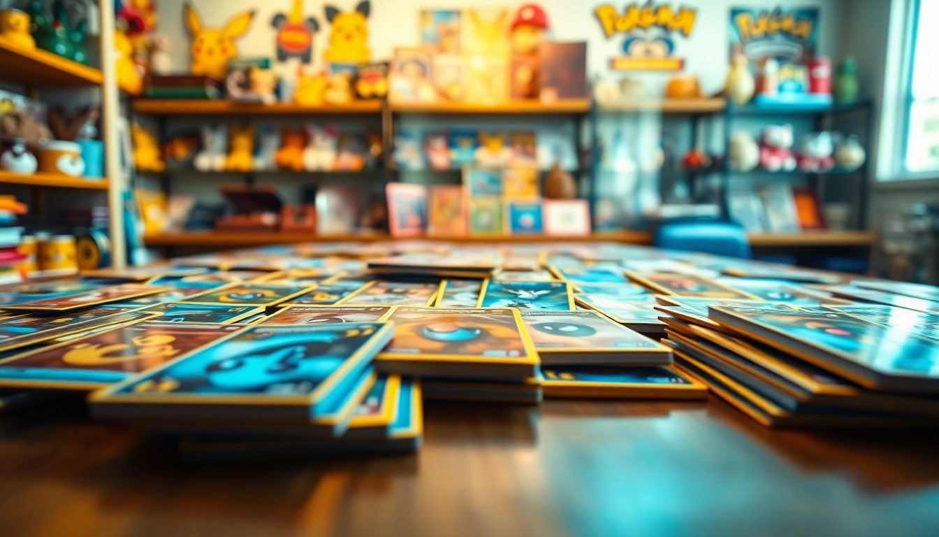Showcase of real pokemon cards in India with vibrant designs and captivating textures.