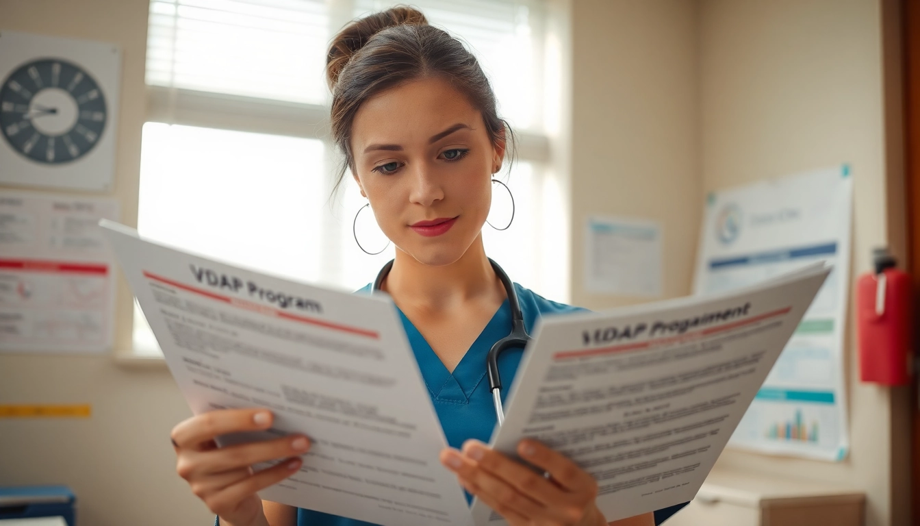 Explore insights about the VDAP Program in Alabama with a nurse evaluating treatment options.