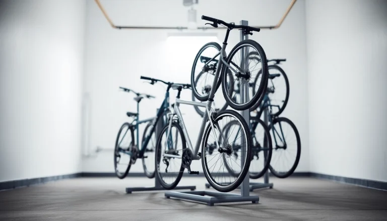 Maximize Your Space with a Space-saving Bike Rack for Urban Living