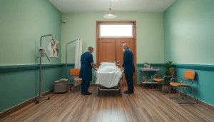 Zorgkamer ontruimen met zorgvuldige aanpak, waar een nette ruimte wordt gecreëerd.