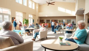 Engaging seniors participating in activities at the heritage senior center henderson nv.