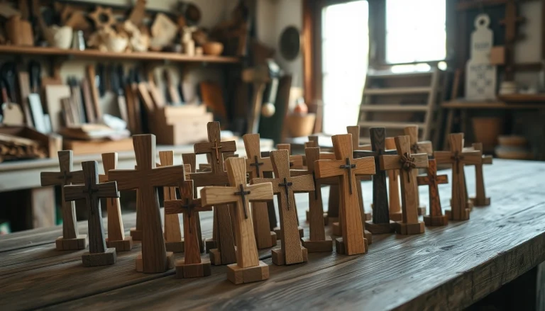Unique Handmade Crosses: Craftsmanship and Meaning Behind Each Piece
